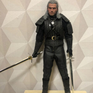 Buzz toys the Witcher white wolf 1/6 figure collectible