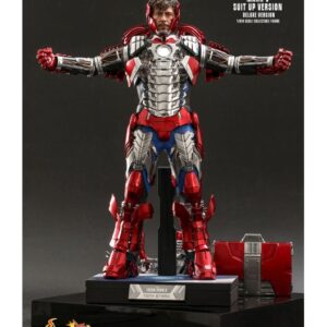 Hot Toys MMS600 1/6 SCALE TONY STARK MARK V SUIT UP (Deluxe Version)